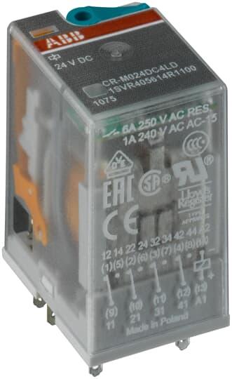 Цокольное реле ABB CR-M220DC2 - 1SVR405611R9000