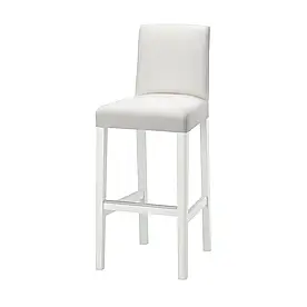 IKEA Барний стілець зі спинкою BERGMUND (193.846.54)