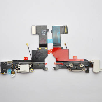 Шлейф iPhone 5s з білим роз'ємом живлення, HF APN:821-1667-A Original