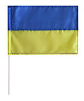Прапорець 14см*21см "Україна" (виробник- Україна)
