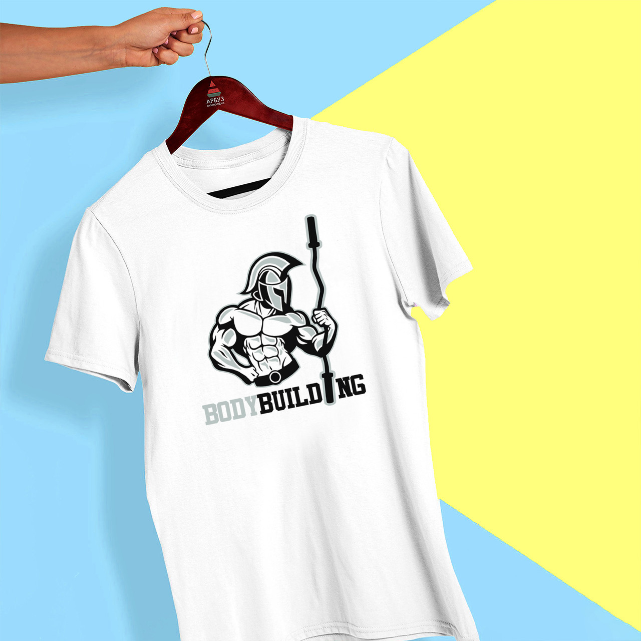Футболка з принтом "Bodybulding" Push IT