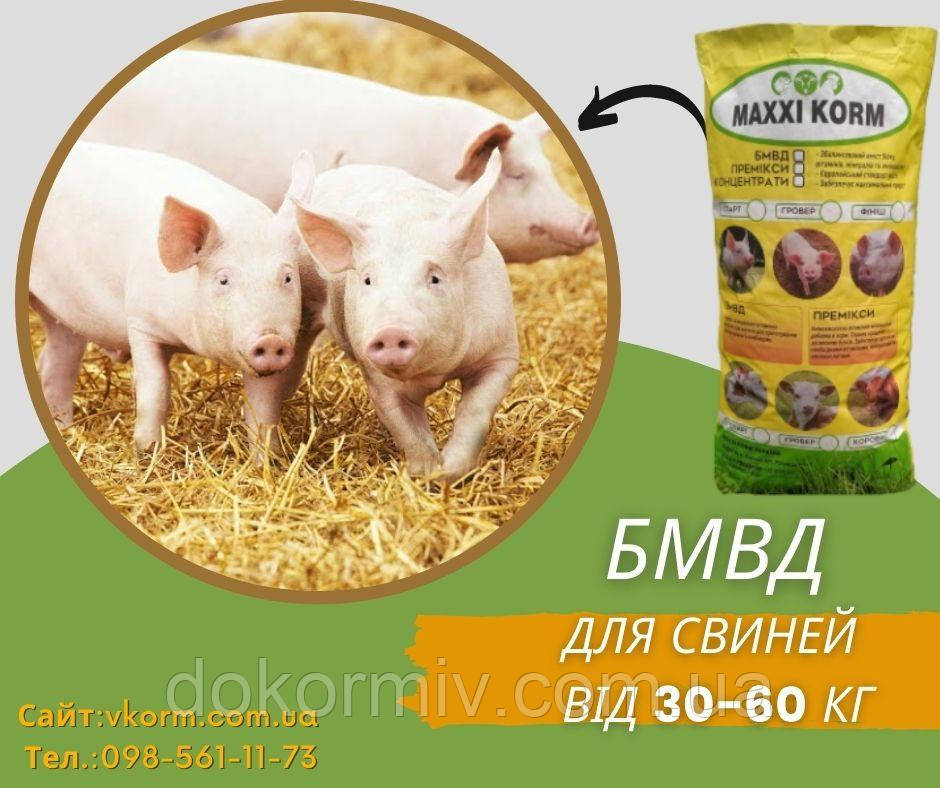 БМВД MAXXI KORM для свиней гровер 20%
