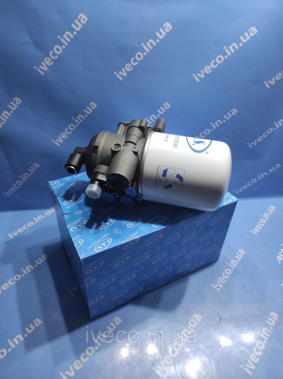 Кран вологовіддільника APU Iveco Trakker Eurotech Eurotrakker Stralis Траккер Страліс 42536872 LA8125 LA8606, фото 1