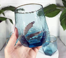 Стакан для напоїв "Бірюза", 450 мл бірюзовий