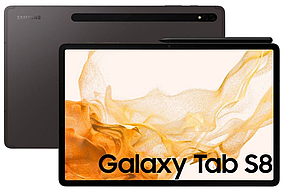 Планшет Samsung Galaxy Tab S8 5G 8/128GB Dark Grey (SM-X706BZAA) UA UCRF Гарантія 12 місяців