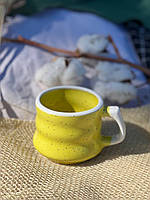 Чашка 200 мл, "Yellow білий мікс"