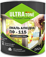 Эмаль алкидная ULTRA Tone ПФ-115 Глянцевая 2.8 кг Белая