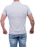 Bono Чоловіча футболка поло "евро" сіра 400119 (з боковим розрізом), фото 2