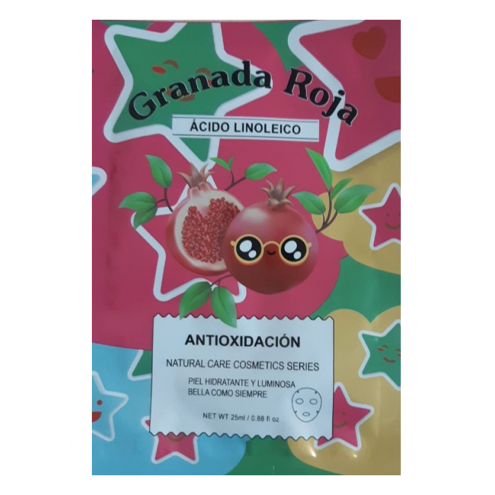 Маска для обличчя Bioska Granada Roja Acido Linoleico антиоксидантна 25 мл