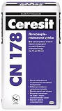 Ceresit CN 178 Легковыравниваемая смесь (15-80 мм) 25 кг (Церезит CN 178)