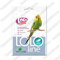 Витамины для волнистых попугаев Густые перья, Lolo Pets - 20 гр