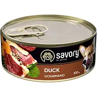 Консервы для собак Savory DACK Gourmand с уткой 100 г