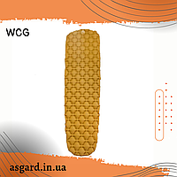 Надувний каремат похідний, туристичний WCG для кемпінгу (жовтий) AS
