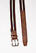 Класичний ремінь унісекс, коричневого кольору, 196R40T1W1, фото 4