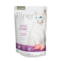 Dolina Noteci Piper cat Sterilised Rabbit влажный корм для стерилизованных кошек с кроликом - 100г