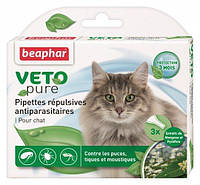Bio spot on Beaphar капли против блох и клещей для кошек 3 пипетки - для котов