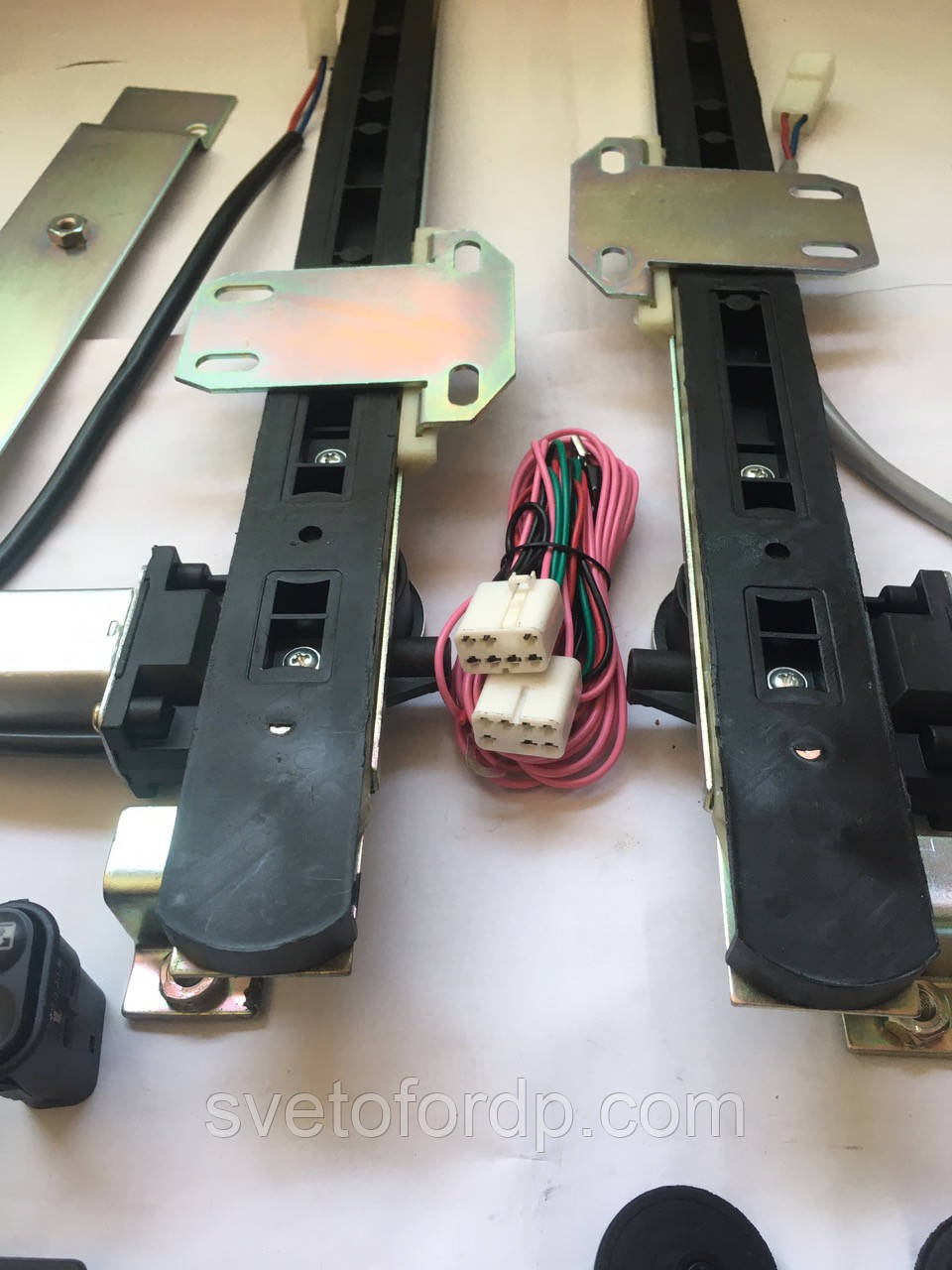 Электростеклоподъемник 2104, 2105, 2107 рейковий Форвард комплект, фото 1