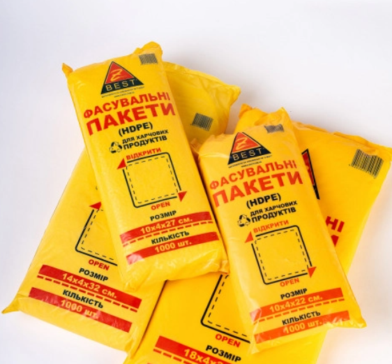 фасувальні пакети фото