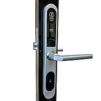 Електронний RFID замок для офісів SEVEN LOCK SL-7737S silver ID EM, фото 4