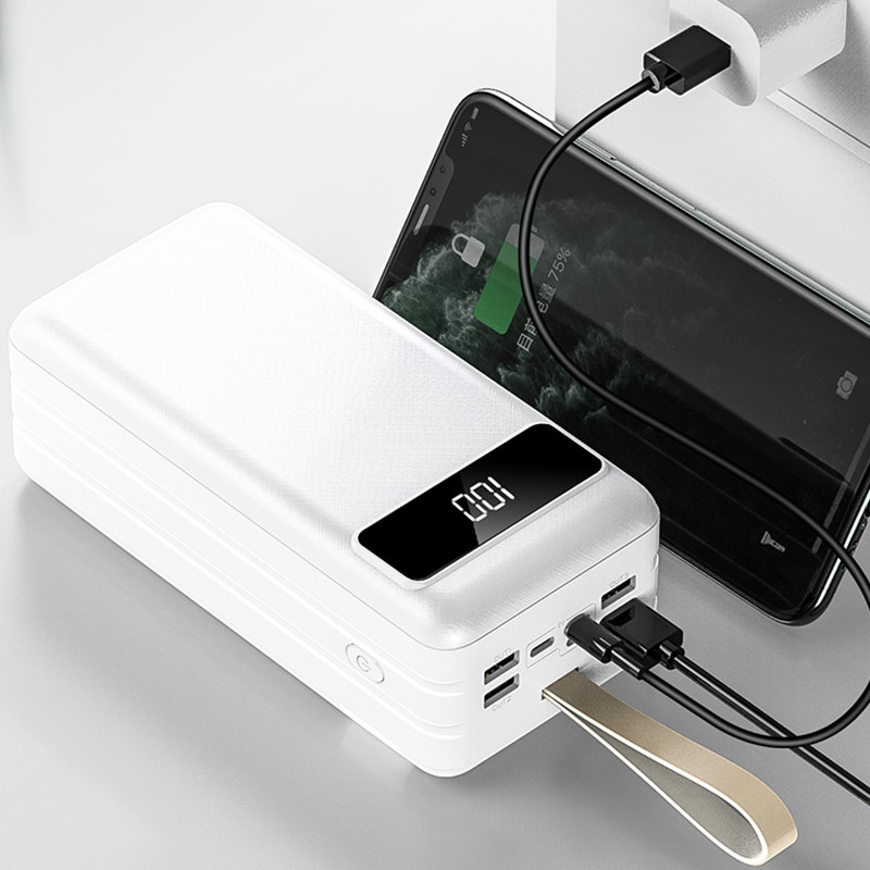 Портативна мобільна батарея підвищеної ємності Fast charging Auris 65000 mAh оригінал