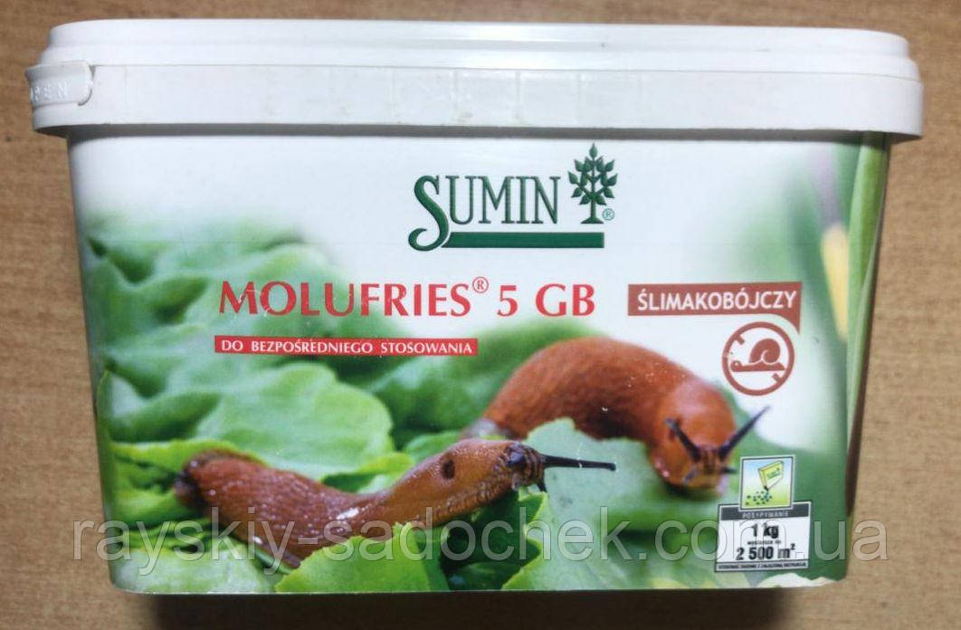 Засіб проти слимаків Molufries 5GB 1кг Sumin (аналог Слімакса)