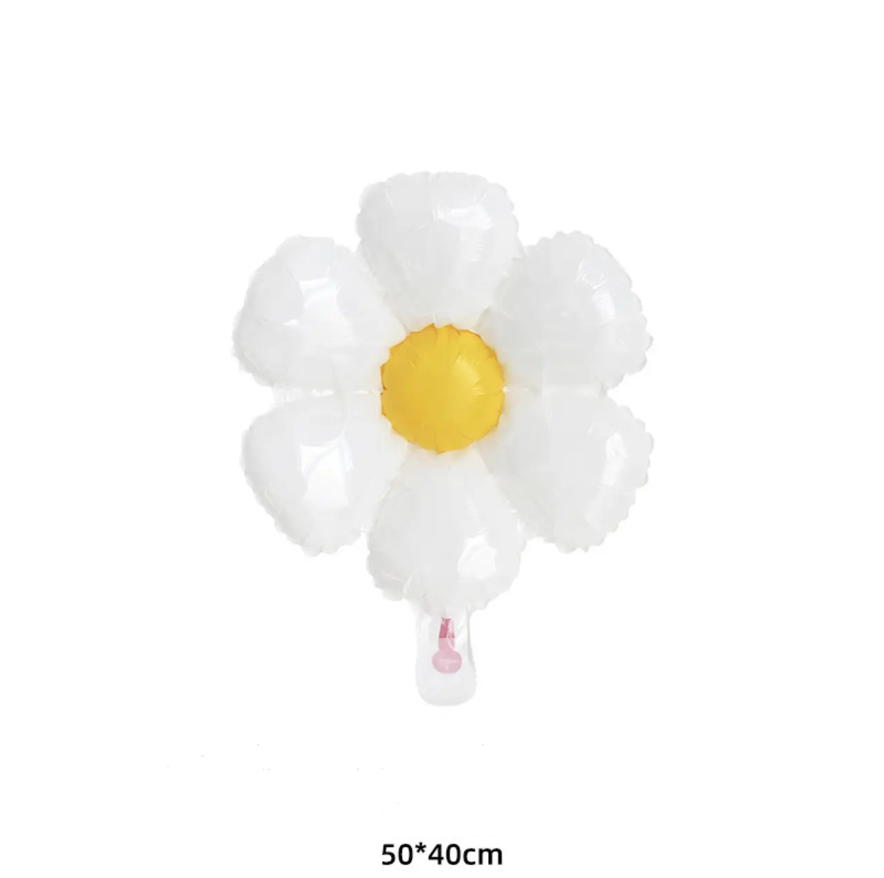 Фольгована куля фігура  Квітка ромашки, 50х40 см