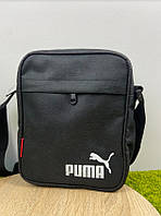 Мужская сумка Puma материал - ткань Оксфорд цвет - черный