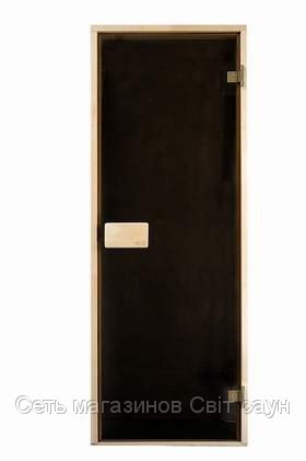 Двери для сауны стекло тонированное бронза sauna door bronze - фото 1 - id-p255623