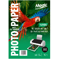 Матовий самоклеючий фотопапір Magic А4 110 г/м² Superior (50 аркушів) Папір клейкий матовий