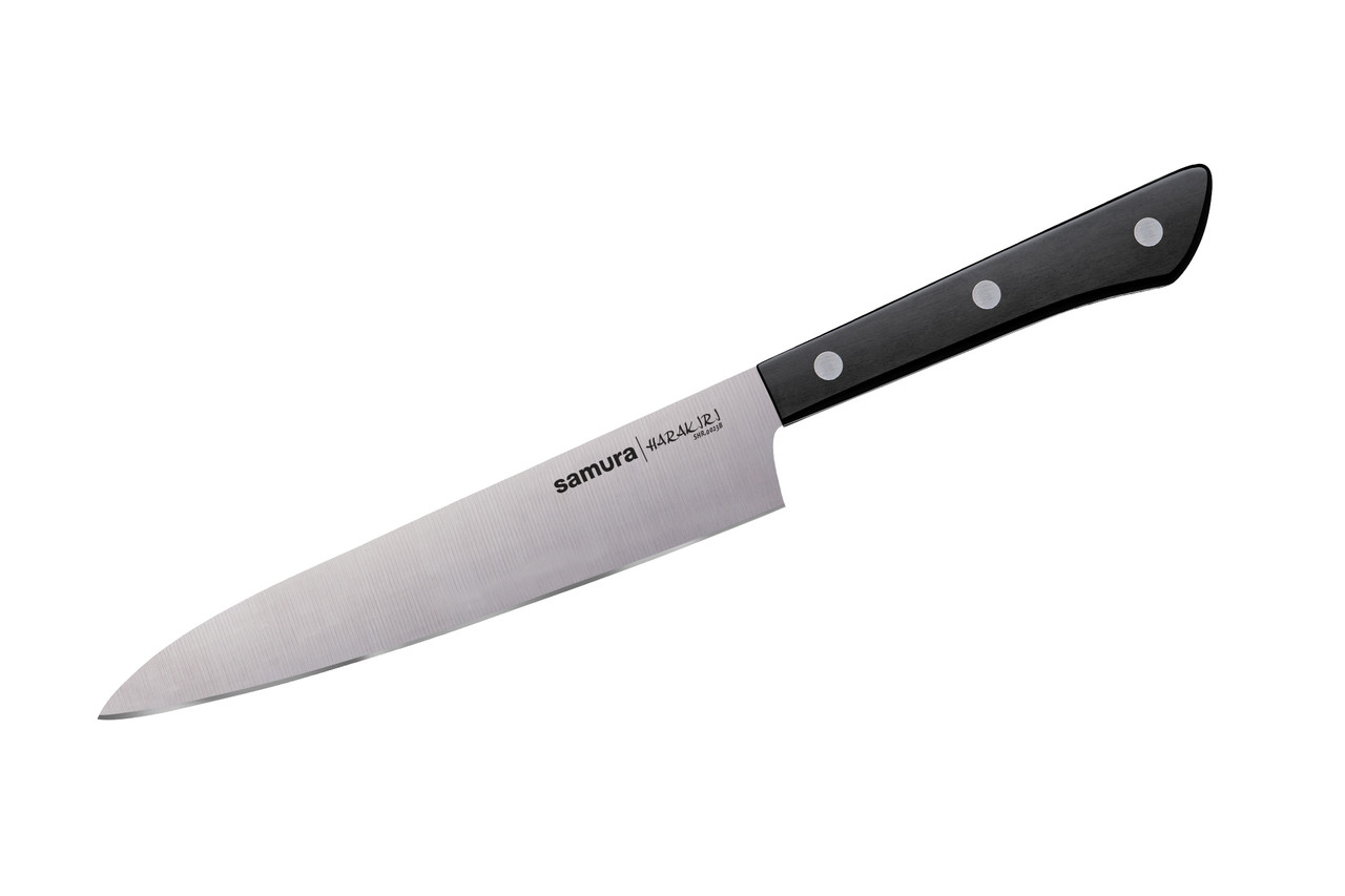 Ніж кухонної Samura Harakiri універсальний 150 мм Black (SHR-0023B)