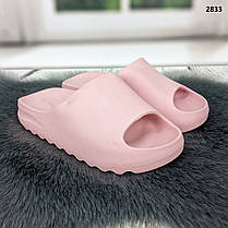 Жіночі пляжні шльопанці сланці пінкові рожеві, фото 3