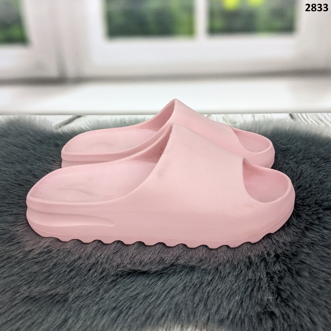 Жіночі пляжні шльопанці сланці пінкові рожеві