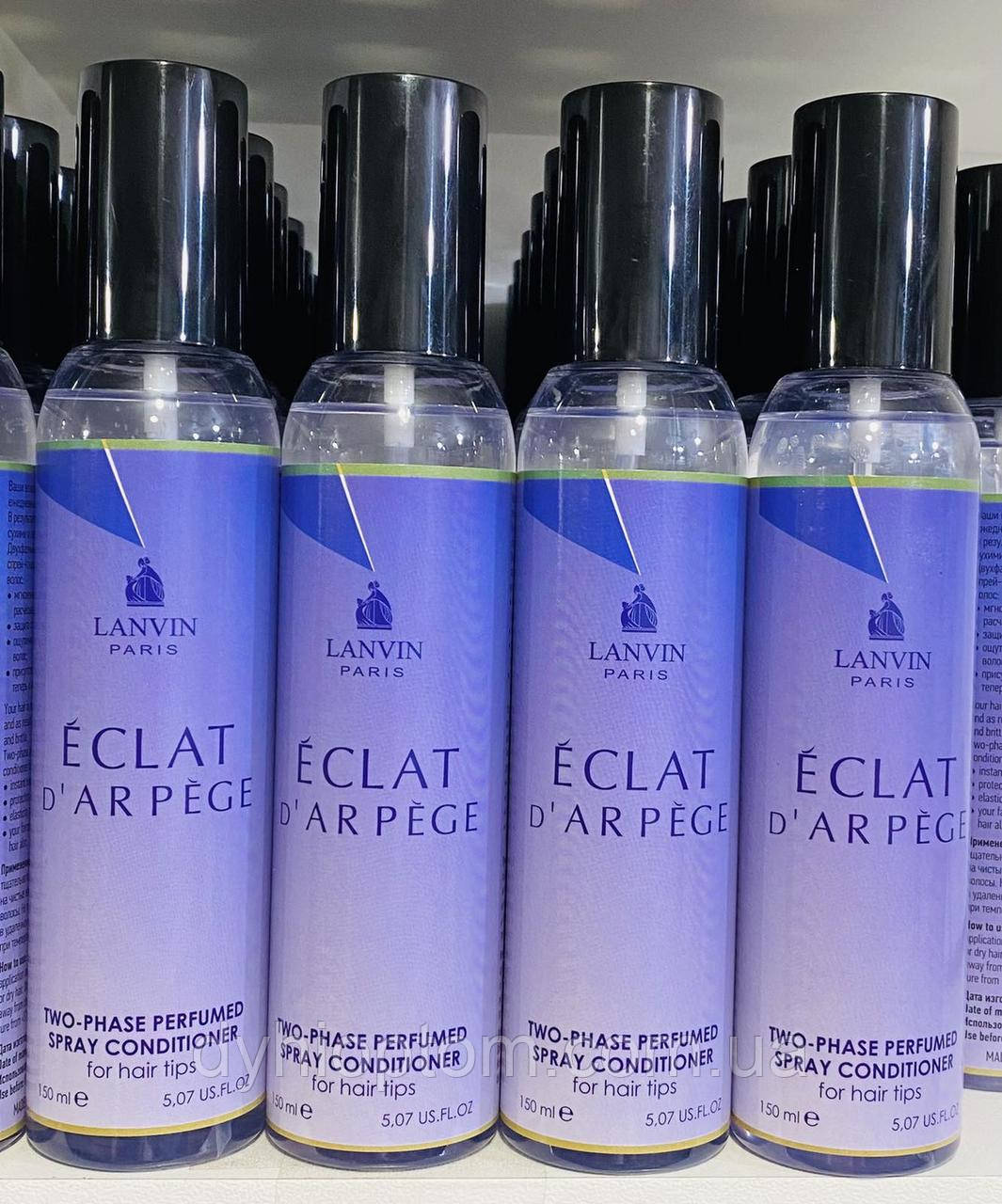 Двофазний парфумований спрей-кондиціонер для кінчиків волосся Lanvin Eclat 150ml, фото 1
