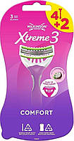 Станки одноразові жіночі Wilkinson Xtreme3 Comfort (6шт.)