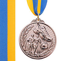 Медаль спортивная с лентой Легкая Атлетика C-7016