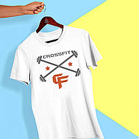 Футболка з принтом "Схрещені штани Crossfit" Push IT