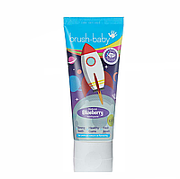 Детская зубная паста Brush-Baby Ракета от 3 лет (фтор 1350, вкус черники) 50 мл