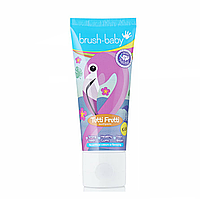 Детская зубная паста Brush-Baby Фламинго от 3 лет (фтор 1350, вкус тутти-фрутти) 50 мл