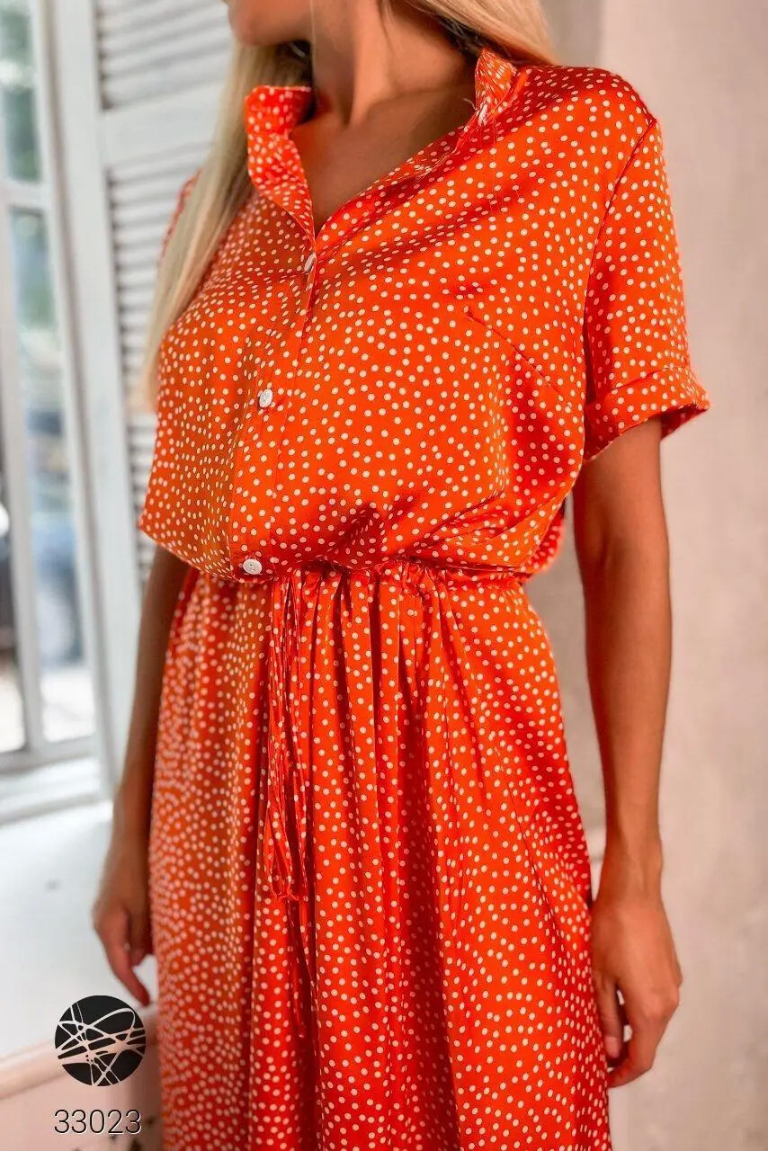Яркое летнее платье "Шелк Армани" 50, 52 размер 50 - фото 5 - id-p1640921607