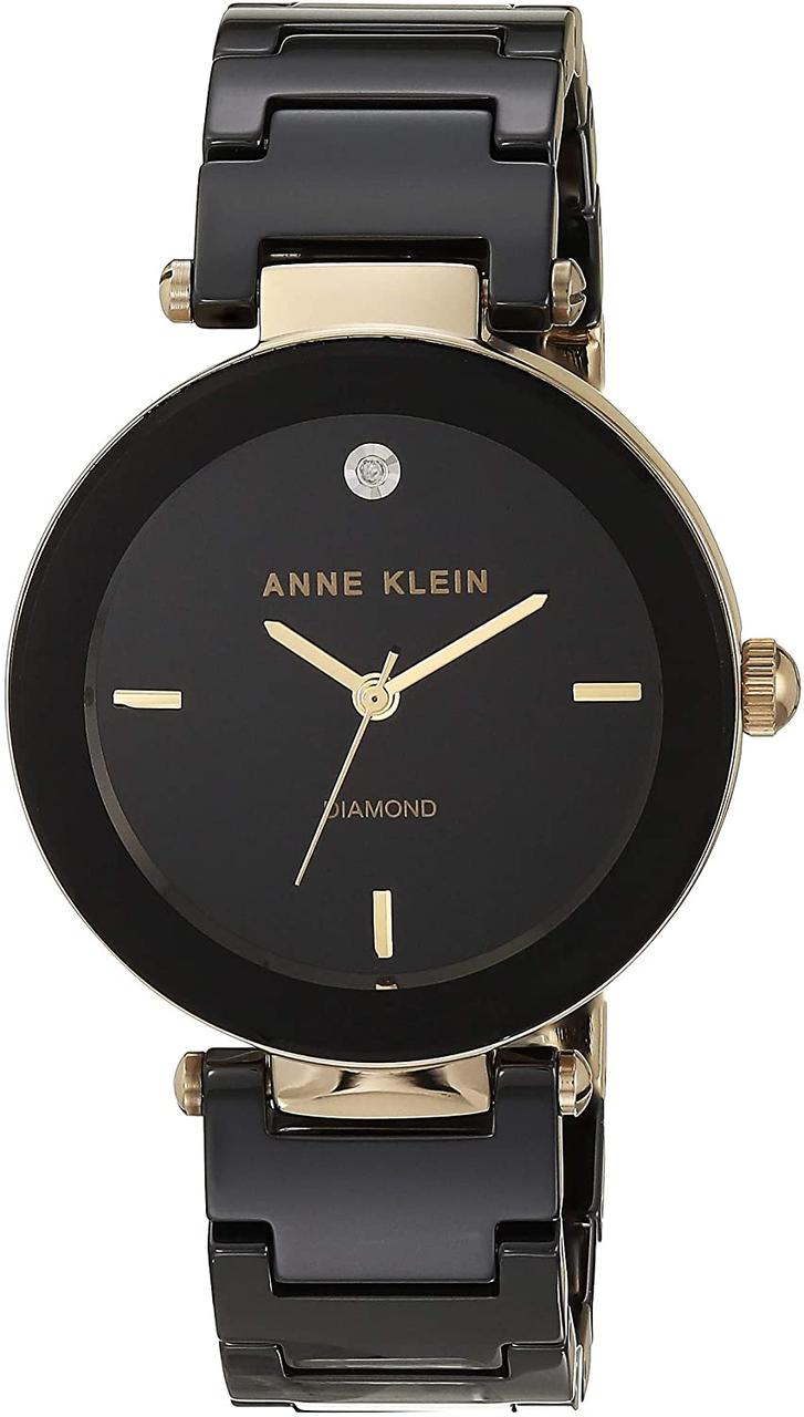 Годинник жіночий Anne Klein AK/1018BKBK керамічний, фото 1
