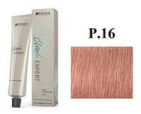 Стойкая перманентная крем-краска Indola Р.16 Блонд пастельный земляничный 60 мл