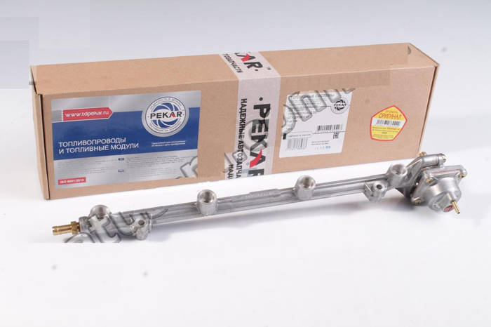 Топливопровод со штуцерами и клапанами Газель, Волга 406, 405 (штуцер ...