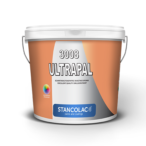 Фарба інтер'єрна Ultrapal 3008 Stancolac (Станколак) (3 л) Безкоштовна колеровка!