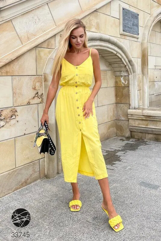 Неважливе жіноче плаття, тканину "Штапель" 42, 44, 46, 48 розмір 42