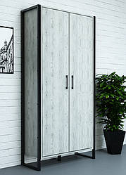 Шафа для документів "ЛОФТ" ШЛ-4 60х40х190 см. Дуб крафт білий