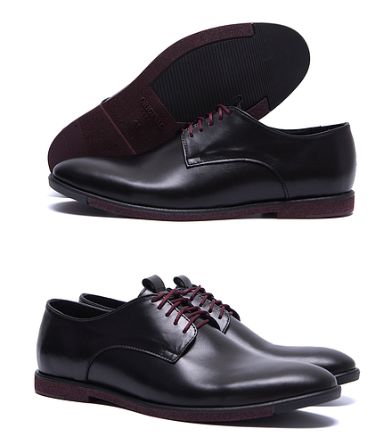 Мужские кожаные туфли VanKristi классические черные стильные из ...