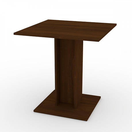 Кухонний стіл колір Венге Магія, сучасний маленький стіл на кухню універсальний невеликий і недорогий, фото 2