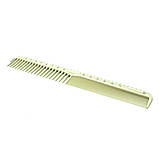 Гребінець для волосся з лінійкою Ivory Hair Combs SPL 13759, фото 2