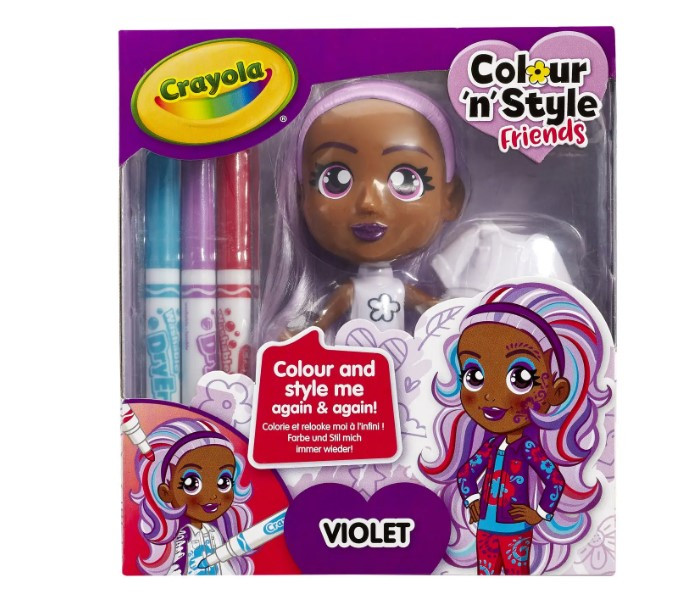 Набір для творчості Crayola Стильні дівчата Віолетта (918939.005)