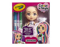 Набір для творчості Crayola Стильні дівчата Лаванда (918940.005)